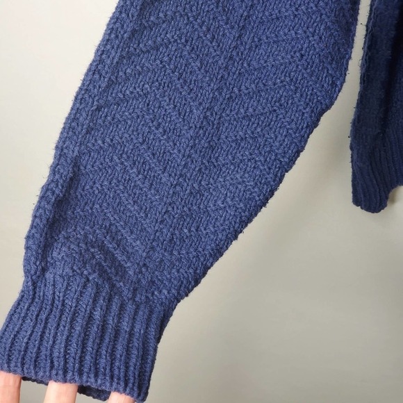 Vintage James Davis Knit Sweater Blue Size XL - Picture 3 of 7